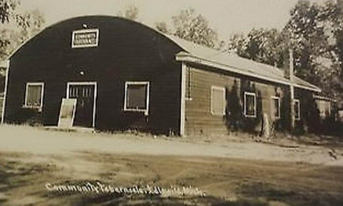Idlewild Dance Hall - Old Post Card Photo (newer photo)